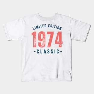 LIMITED EDITION 1974 CLASSIC Kids T-Shirt